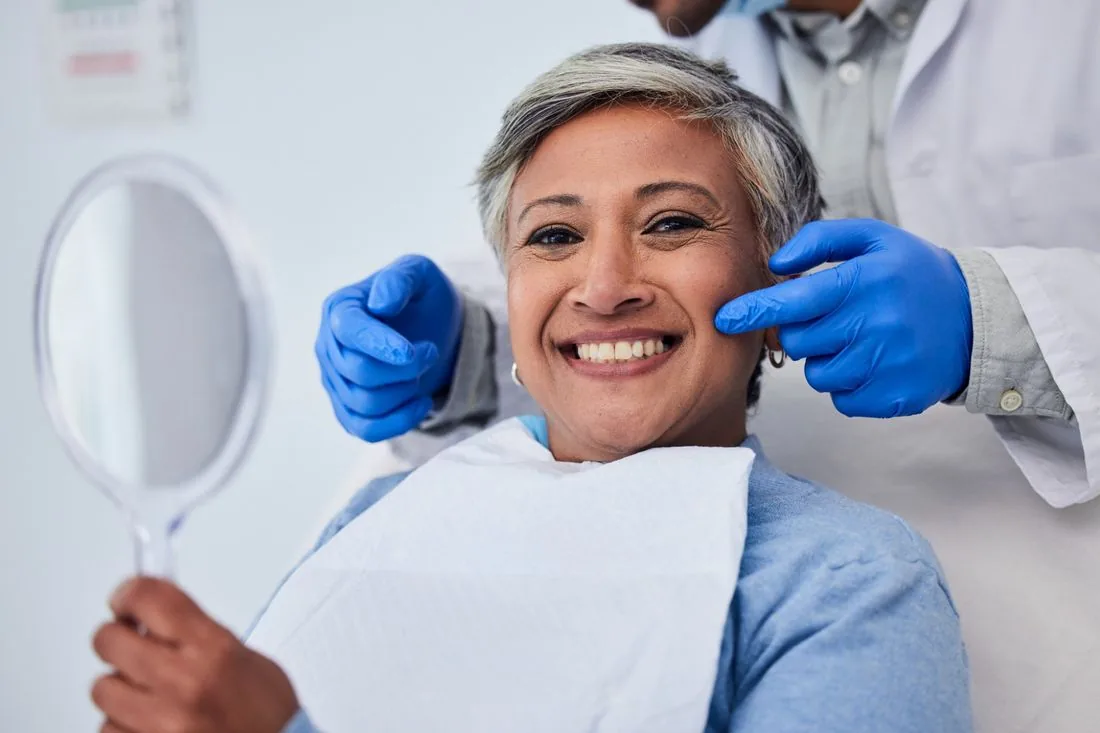 Happy patient