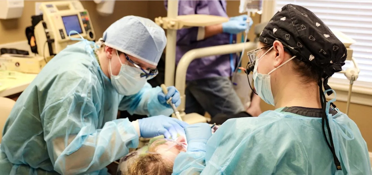 Dr. Rossis and anesthesiologist